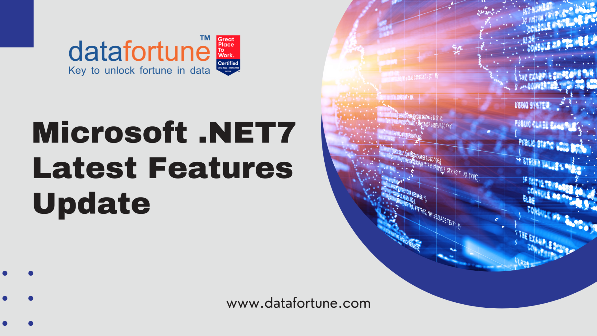 Microsoft.NET7 Latest Features Update